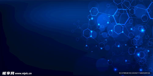 科技展板背景设计图