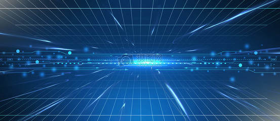 蓝色科技展板背景 创意设计如何赋能未来展示